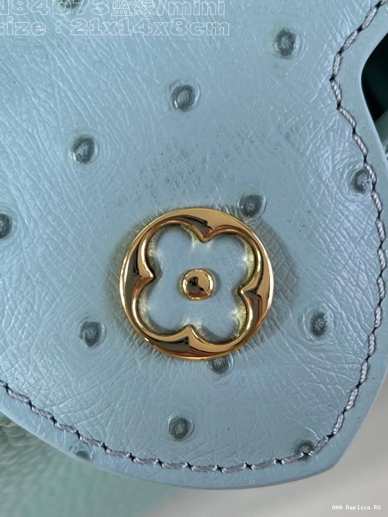 Aaa replica ru VUITTON MINI-22*12*8CM LOUIS CAPUCINES 0814